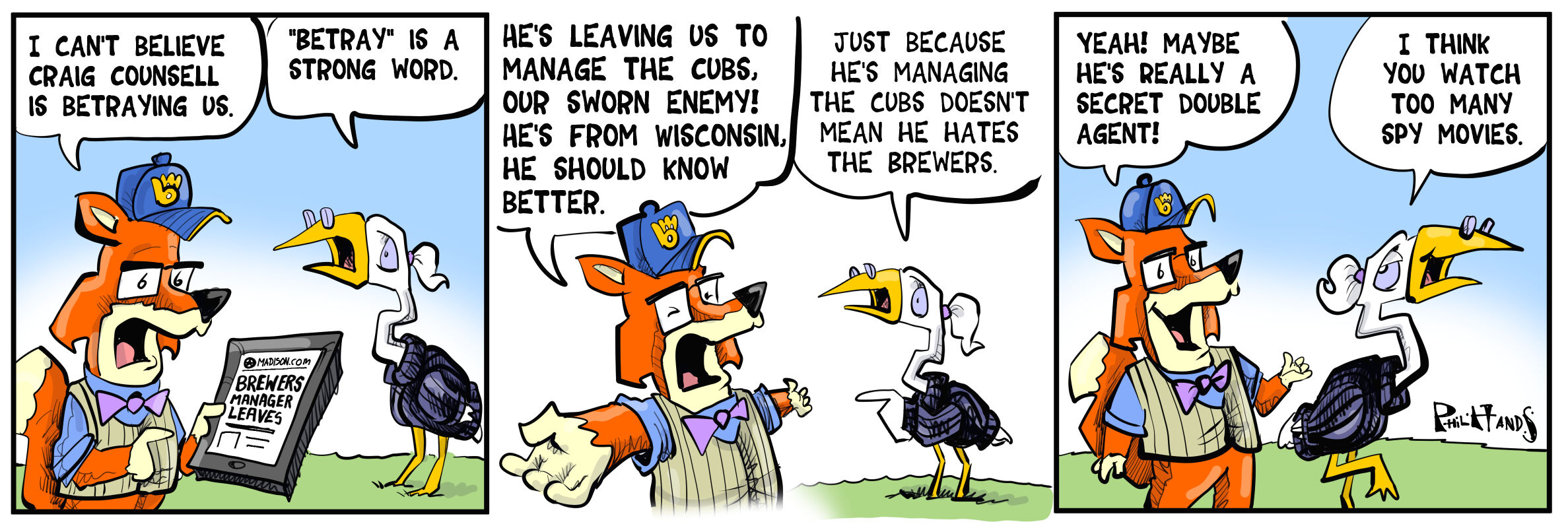 MENDOTA MARSH, with Oscar and Lewis